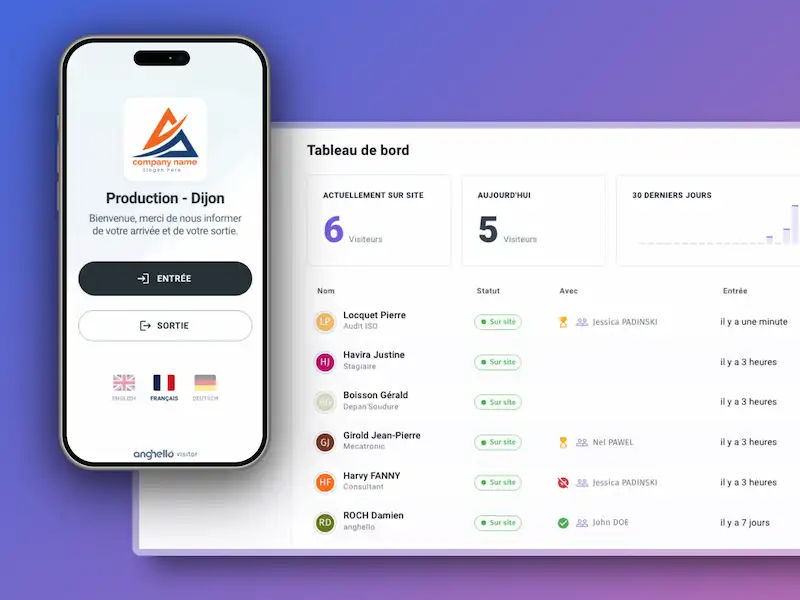 Choisir une solution de registre visiteurs numérique pour remplacer le registre papier